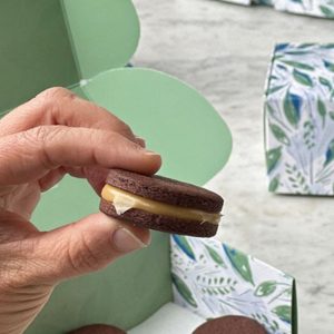 16 alfajorcitos de cacao la berlin artesanal