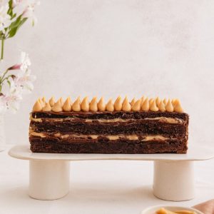 barra de brownie nutella y manjar artesanal