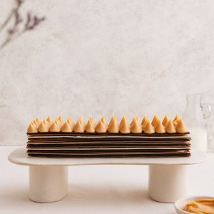 barra de láminas de chocolate belga la berlín artesanal
