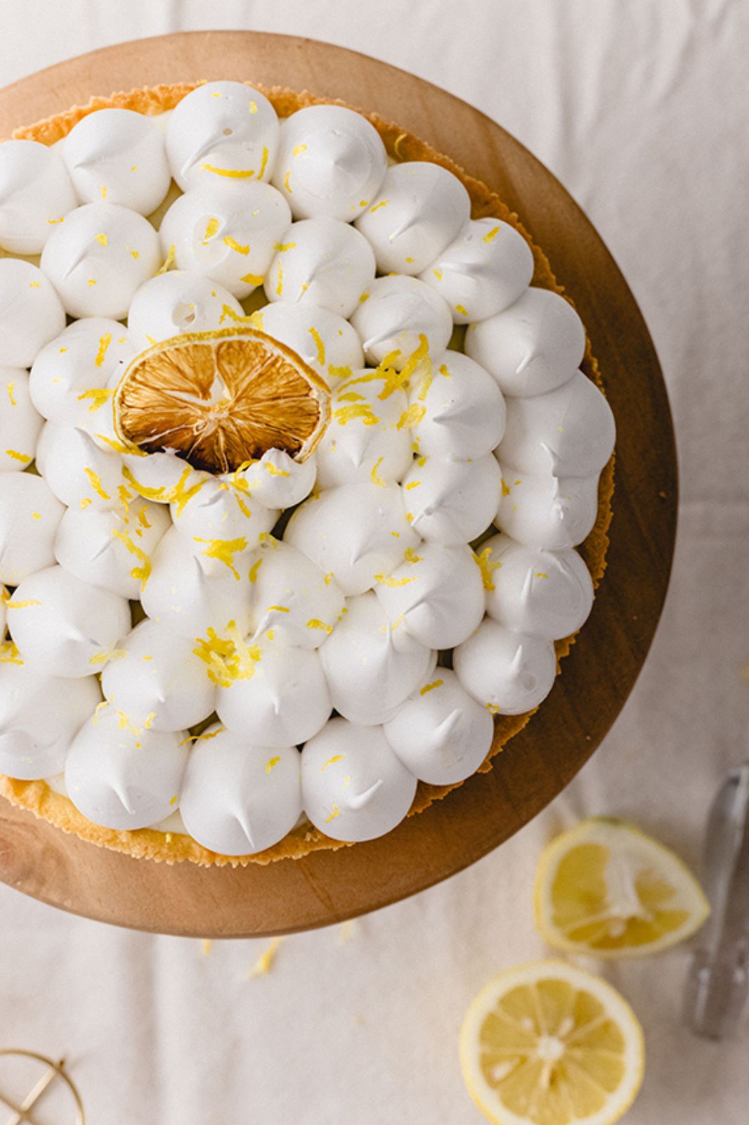pie de limón para celebraciones y cumpleaños
