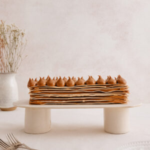 Barra de hojarasca y manjar (sin azúcar)