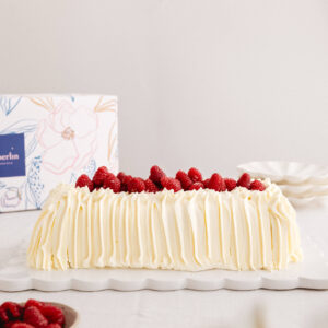 Torta de merengue y frambuesa (sin azúcar)