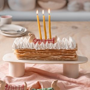 Cake Topper Perro Chaleco Rojo