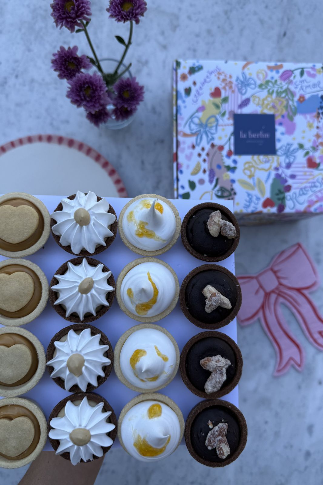 colección exclusiva 16 mini tartas edición limitada