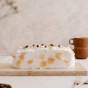 Barra de cuatro leches con café x Lavazza
