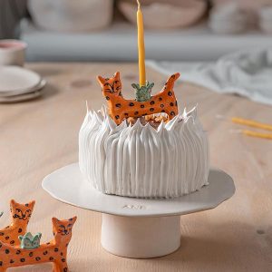 Cake Topper Leopardo