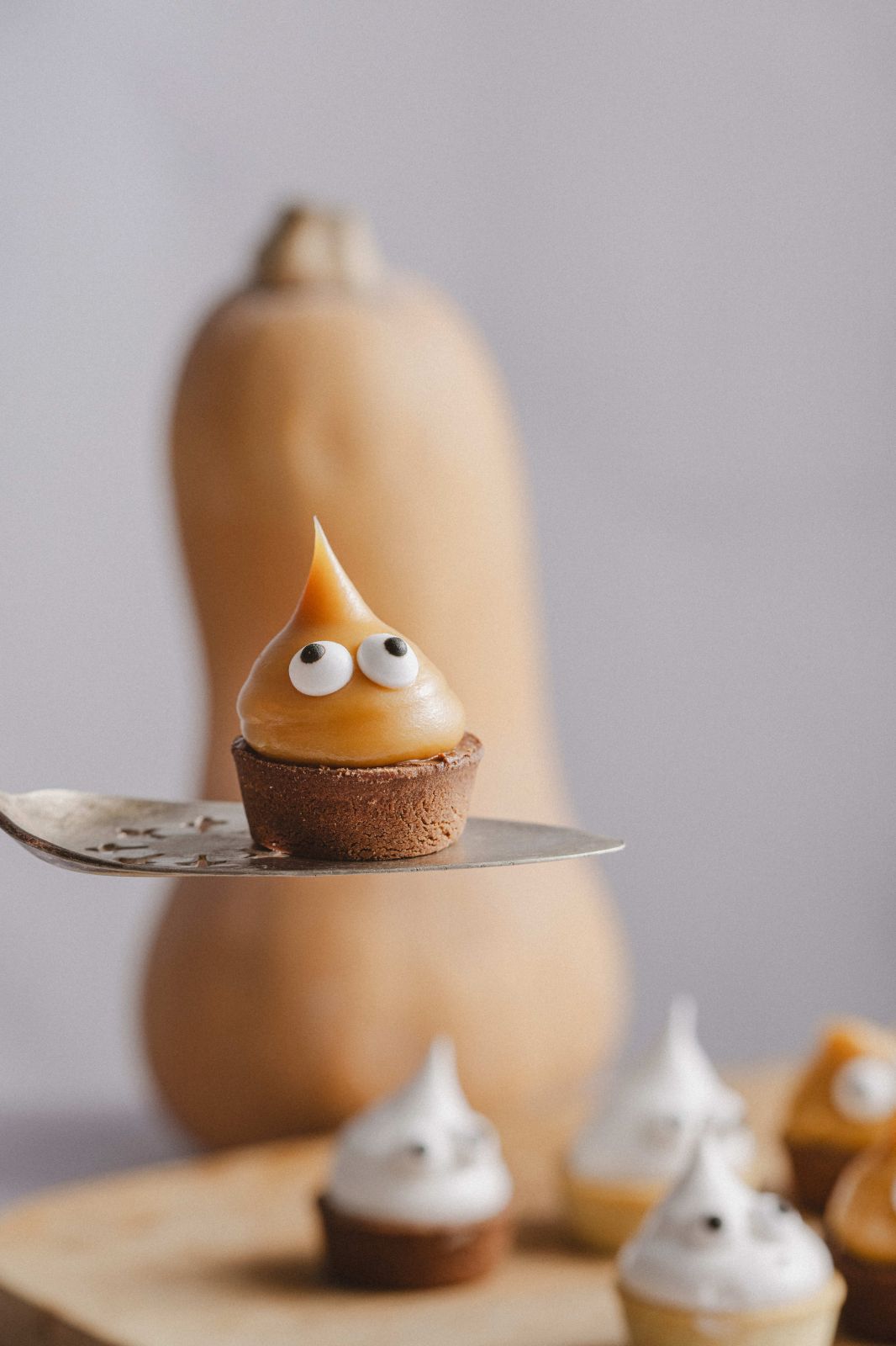 Mini Tartas Halloween con Merengue Suizo