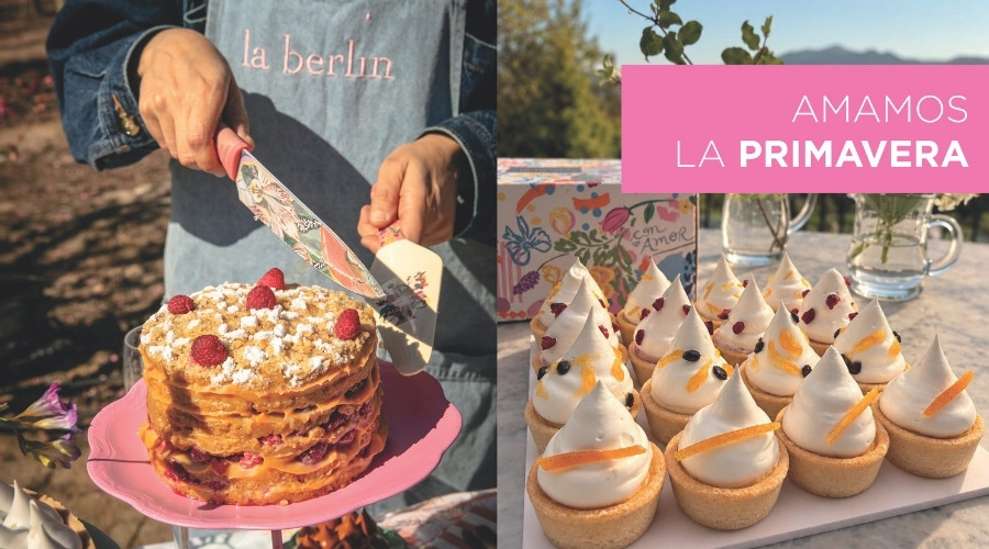 tortas para la primavera